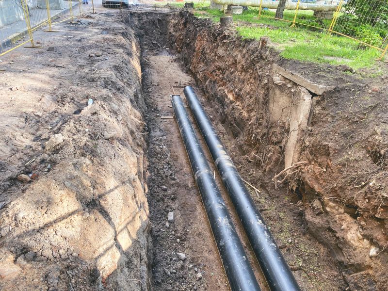 Plumbing Line Installation detail
