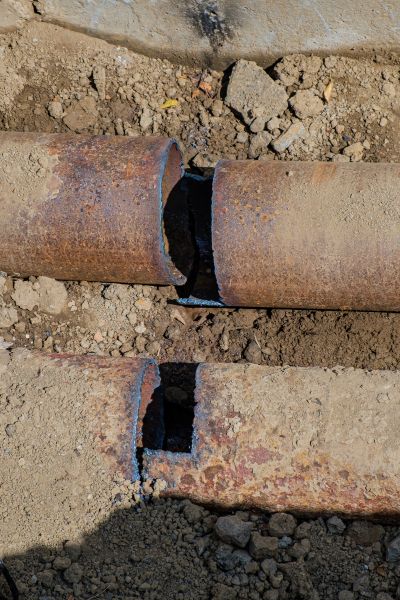 Corroded Pipe Repair in Burleson