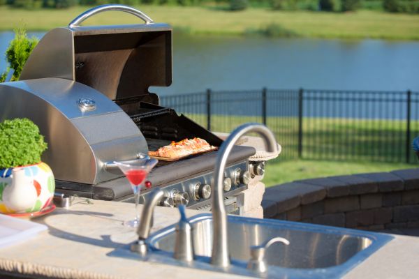 Outdoor Kitchen Plumbing in Burleson