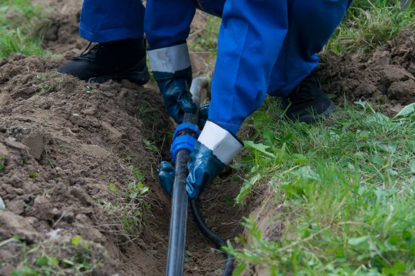 Water Line Installation in Burleson